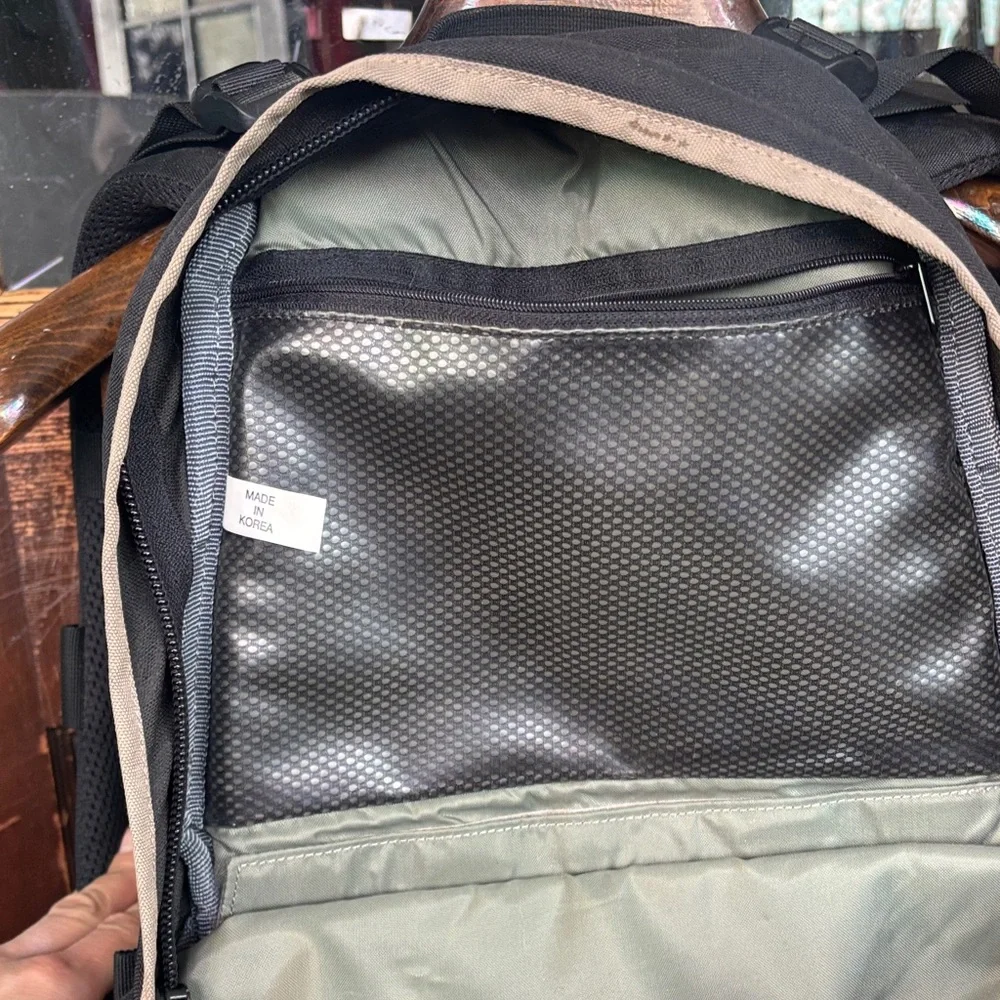 Lowepro Black and Tan Camera Backpack